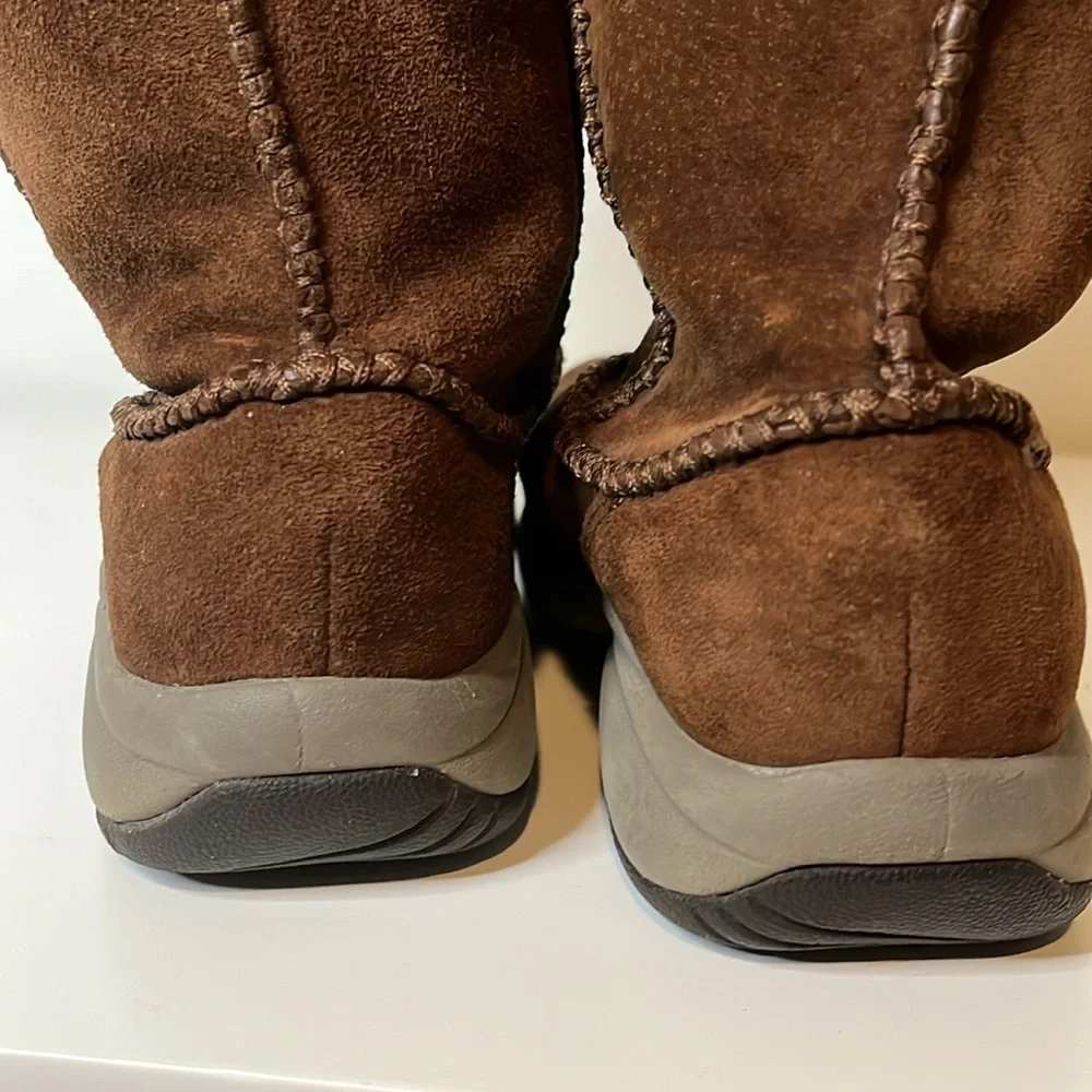 Merrell Womens Primo Stitch High Sherpa‎ Lined Boots in Chestnut Womens Size 6